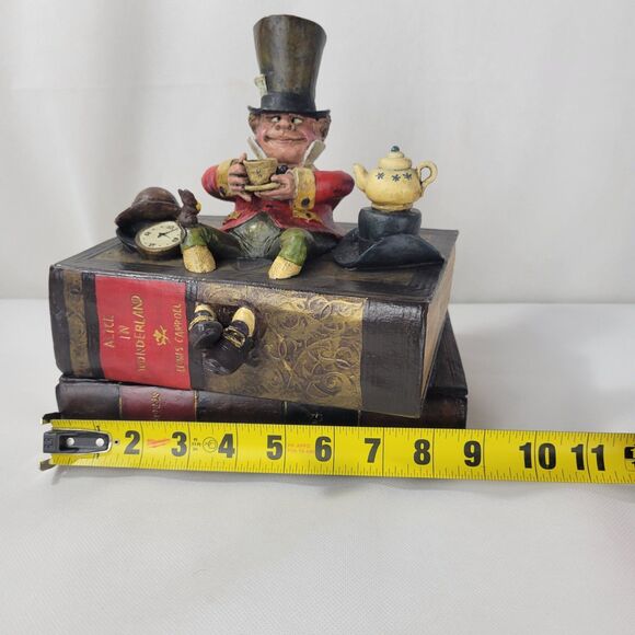 Rare Alice in Wonderland Sculpture Figurine Book Worms The Penny Whistle Group - Picture 14 of 16